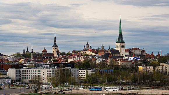 City of Tallinn as seen from Queen Anne