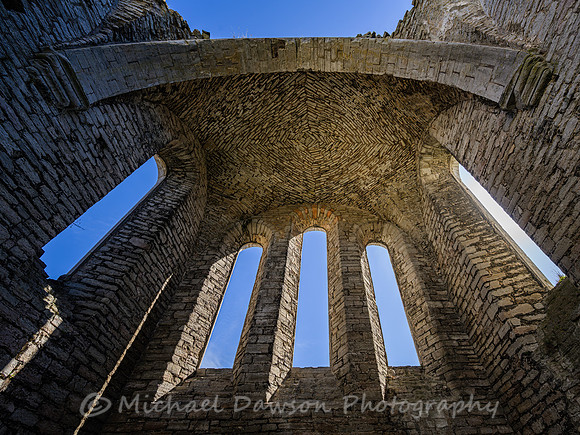 Ruins of St Nicholas in Visby