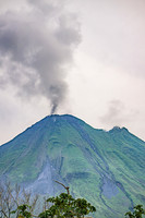 Smoking Arenal Volcano