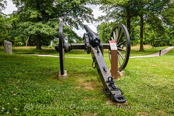 Cannon in the West Woods