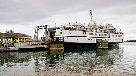 A Ferry Between Vineyard Haven and the Mainland