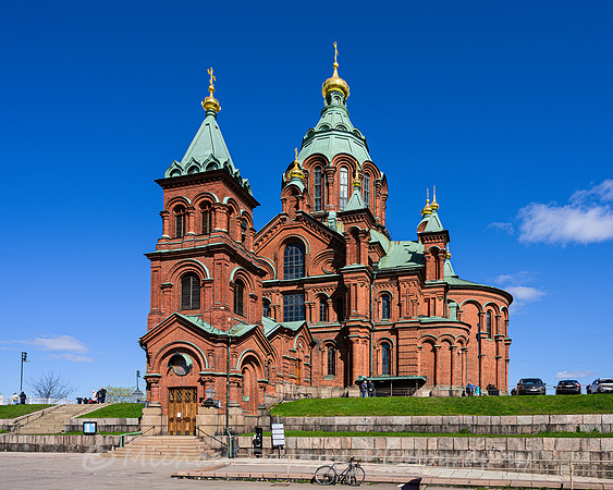 Uspenski Greek Orthodox Cathedral in Helsinki