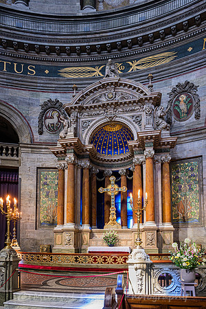 Frederik's Church (the MarbleChurch) in Copenhagen