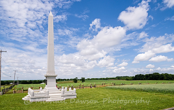 The Cornfield and Indiana State Monument