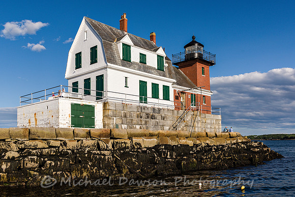 Rockland Harbor Breakwater Light