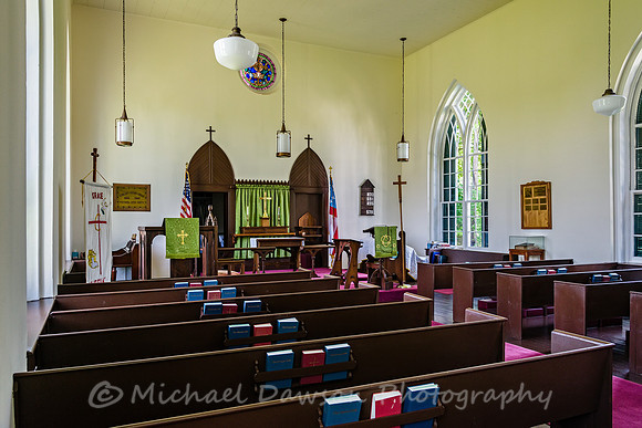 Interior of Grace Episcopal Church