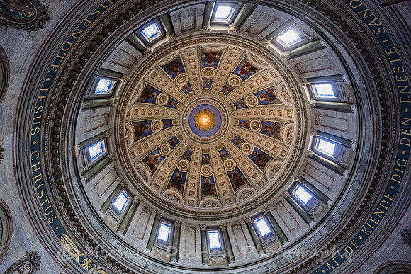 Frederik's Church (the MarbleChurch) in Copenhagen