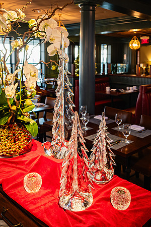 Christmas Display at Harbor View Hotel