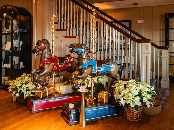 Carousel Horses at Harbor View Hotel