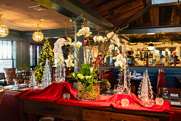 Christmas Display at Harbor View Hotel