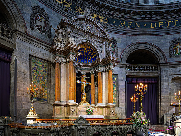 Frederik's Church (the MarbleChurch) in Copenhagen