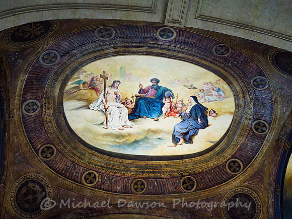 Ceiling Fresco in Saint-Sulpice