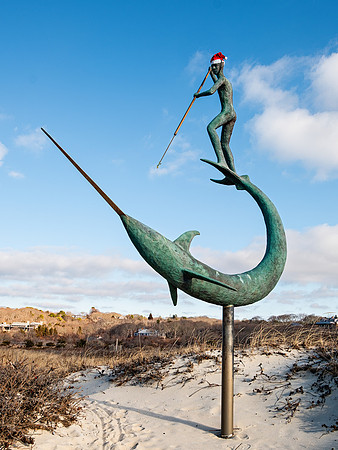 Menemsha Fisherman Sculpture