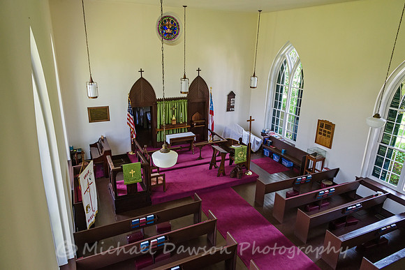 Interior of Grace Episcopal Church