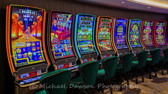 Slots in the Casino on Queen Anne