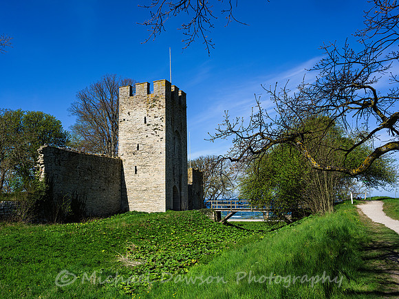 Medieval wall around Visby
