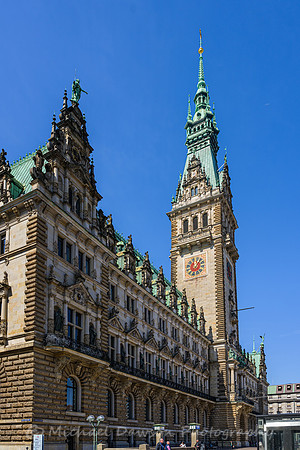 The Hamburg Rathaus