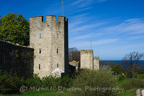 Medieval wall around Visby