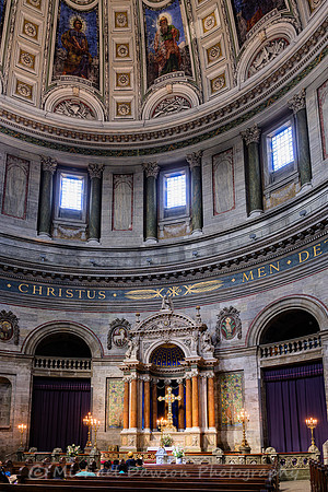 Frederik's Church (the MarbleChurch) in Copenhagen
