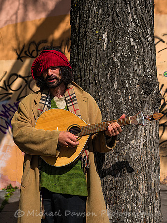 Man and Portuguese Guitar